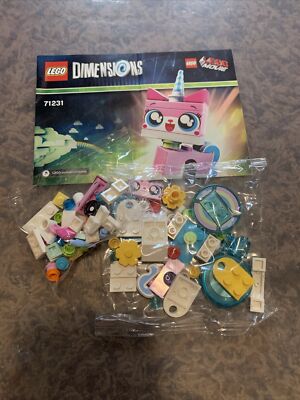 Lego Movie Unikitty Cloud Cuckoo Car Fun Pack 71231 Lego Dimensions W/o  Box