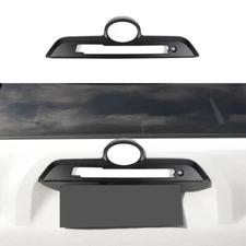 Rear Tailgate Handle Decoration Cover Trim Bezels For 4Runner 2010+ Matte Black