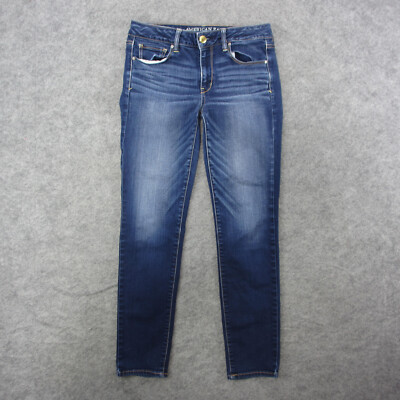 American Eagle Jeans Women's 8 Blue Medium Wash Skinny Jeans