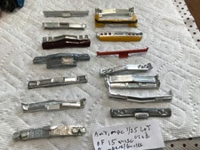 AMT  MPC 1/25 VINTAGE LOT OF 15 MISC BUMPERS/GRILLS VALANCE USED 60’S/70’S ERA