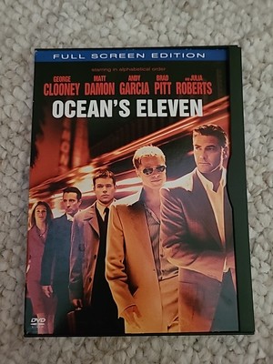 Oceans Eleven (DVD, 2002, Full Frame Edition)