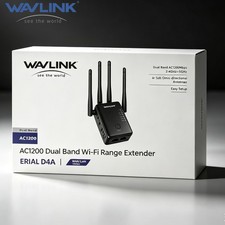 Wavlink AC1200 WIFI Router Wall Plug Wireless Repeater Dual Band Beamforming WPS