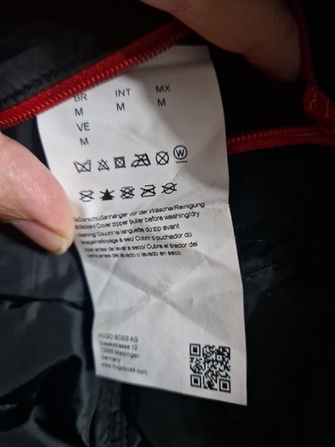 Hugo Boss Herren Medium Navy Puffer Daunenfüllung Reißverschluss Mantel mit Zip Off Kapuze - Bild 8 von 17