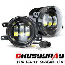 Pair Fog Lights Driving Bumper Lamps Leftright For Toyota Yaris 2007-2012