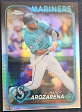 2024 Topps Chrome Update Series - Randy Arozarena #USC194 Prism Refractor