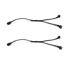 RGB 2 Way Splitter, Y Cable Extension Wire, for RGB, LED Motorcycle Lights