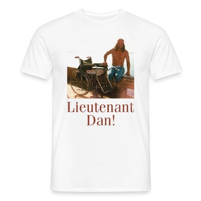 Forrest Gump Lieutenant Dan Männer T-Shirt