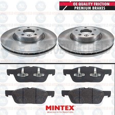 SATZ BREMSSCHEIBEN MINTEX BELÄGE VORNE FÜR FORD EDGE 2.0 TDCi 2015-2018 316 mm
