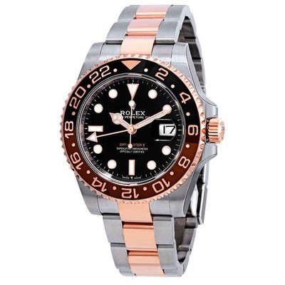 Rolex GMT-Master II ''Root Beer'' Automatic Men's Steel and 18 ct Everose Gold