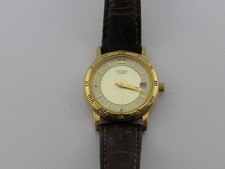 Vintage Citizen Ladies Dress Watch w/ Date Roman Bezel 1012-K13131 Working