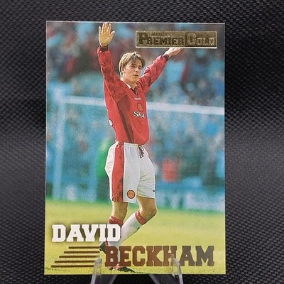 David Beckham #92 RC Rookie Card 1996 Merlin's Premier Gold