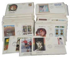 US 1980s-1990s COLLECTION SEVERAL HUNDRED FLEETWOOD FIRST DAY COVERS