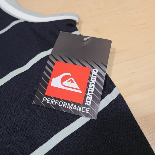 NWT 2010 Quiksilver Sleeveless Tank Top Mesh Jersey Shirt Black Size Large Y2K - Picture 5 of 14