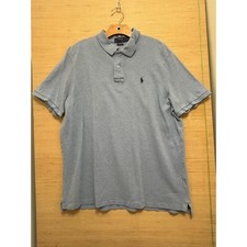 Polo Ralph Lauren Classic Fit Light Blue Short Sleeve Polo Shirt Mens XL