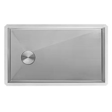 Tribeca 27 In. Undermount Single Bowl 16-Gauge Stainless Steel Kitchen Sink with