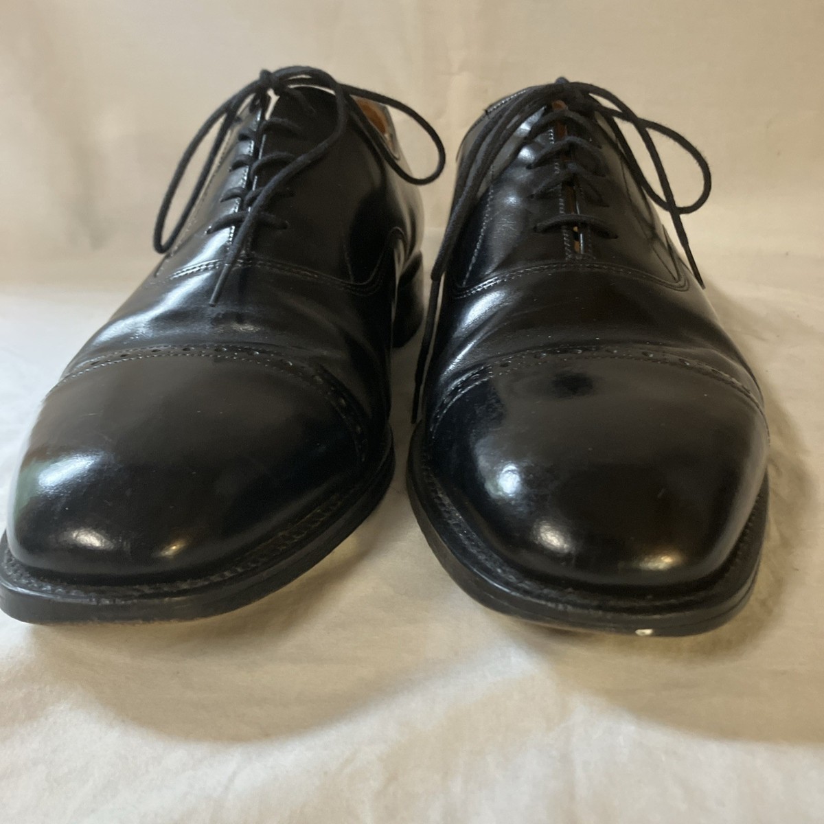 Charles Horrell benchmade in England Black Leather Charles Horrell Black Lace Up Leather Oxfords Size 8.5 M  main image 4