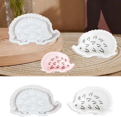 SVOCK Silikonform Igel Teelichthalter Gießform Herbst Halloween Deko Silikon