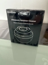 Dental Ultrasonic Retainer Cleaner Machine:45kHz Dental Cleaning Pod for Dentur