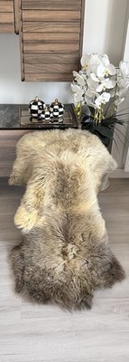 %100 Natural Sheepskin Rug,sheepskin Pelt,Natural Color,beige,taupe