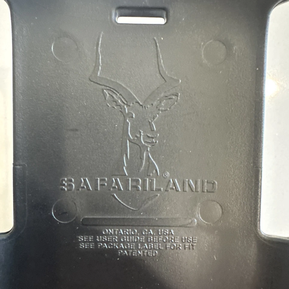 New Safariland 6075UBL MS22 Low-Ride UBL Belt Adapter w/ QLS-22 Black - Image 3 of 3