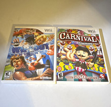 Wii Wipeout and carnival games tested