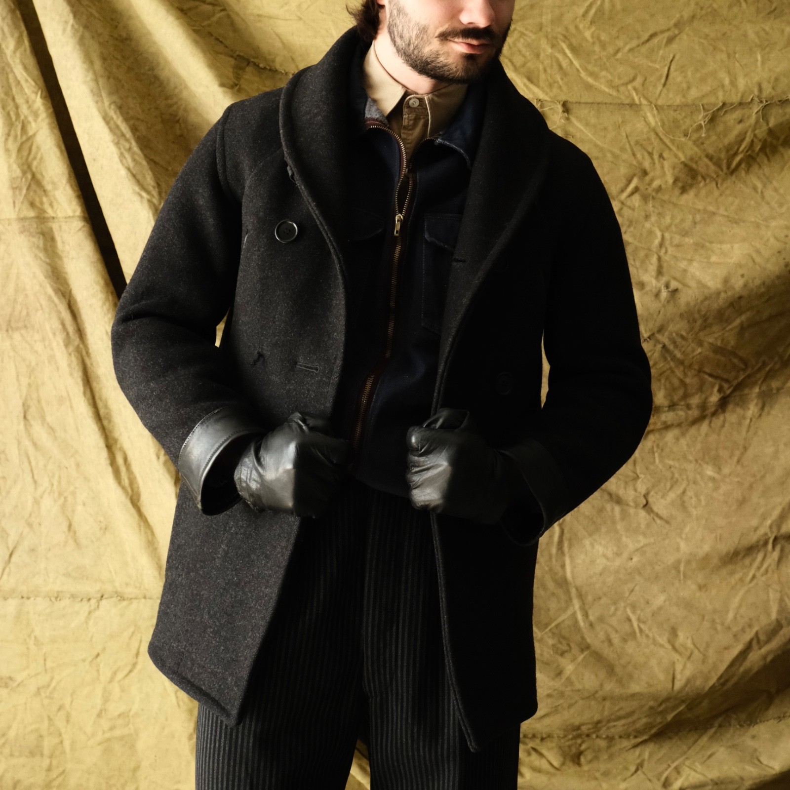 The Real McCoy's, Vintage The Real McCoy's 'Double Diamond' Railroad Coat