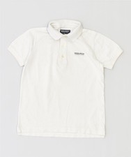 WOOLRICH Jungen Poloshirt 7-8 Jahre weiß Bau...