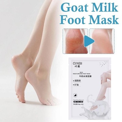 Milk Exfoliating Foot Mask Baby Soft Feet Remove Dead Skin 1 pair S4U9 A8E9 N2J4