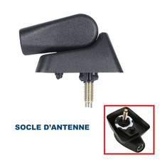 NEWPARTS Antenne Dach Antennenfuß für CITROËN PEUGEOT 6561.10 Schwarz