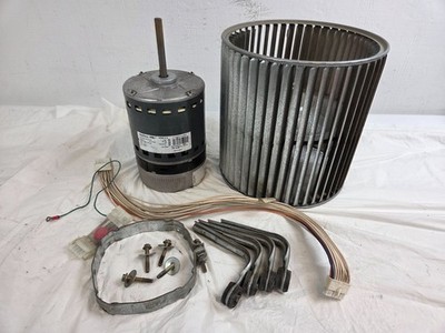 Trane 3/4 HP ECM Blower Motor MOT15108 D344717P58 with Matched Wheel and Harness