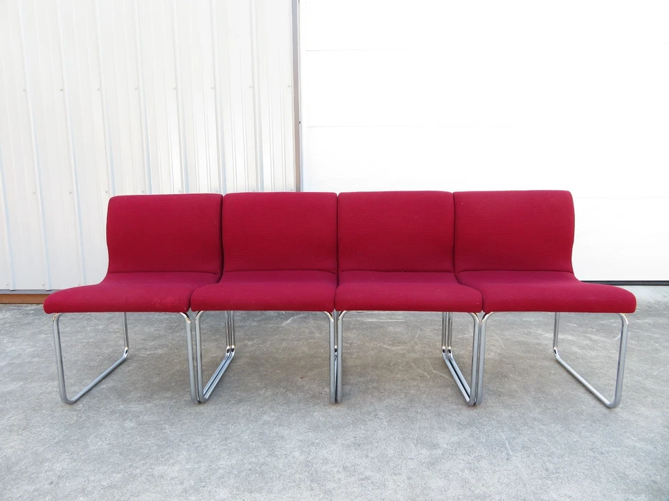 VTG Goodform MODULAR SCOOP SIDE CHAIRS SET OF 4 Milo Baughman Style MID CENTURY - Image 3 of 4