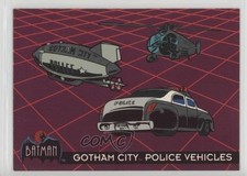 1993 Topps Batman: The Animated Series Gotham City Police Vehicles #45 1k3