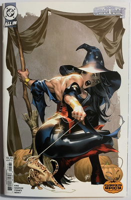 #ad #ad WONDER WOMAN #25 DC COMICS 2025 YASMINE PUTRI PUMPKIN SPICY VARIANT NM $13.99