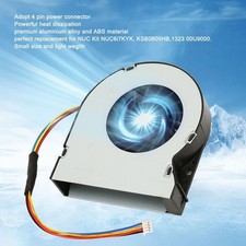 NUC6i7KYK CPU Cooling Fan 4Pin Connector Small Light Weight Aluminium Alloy ABS