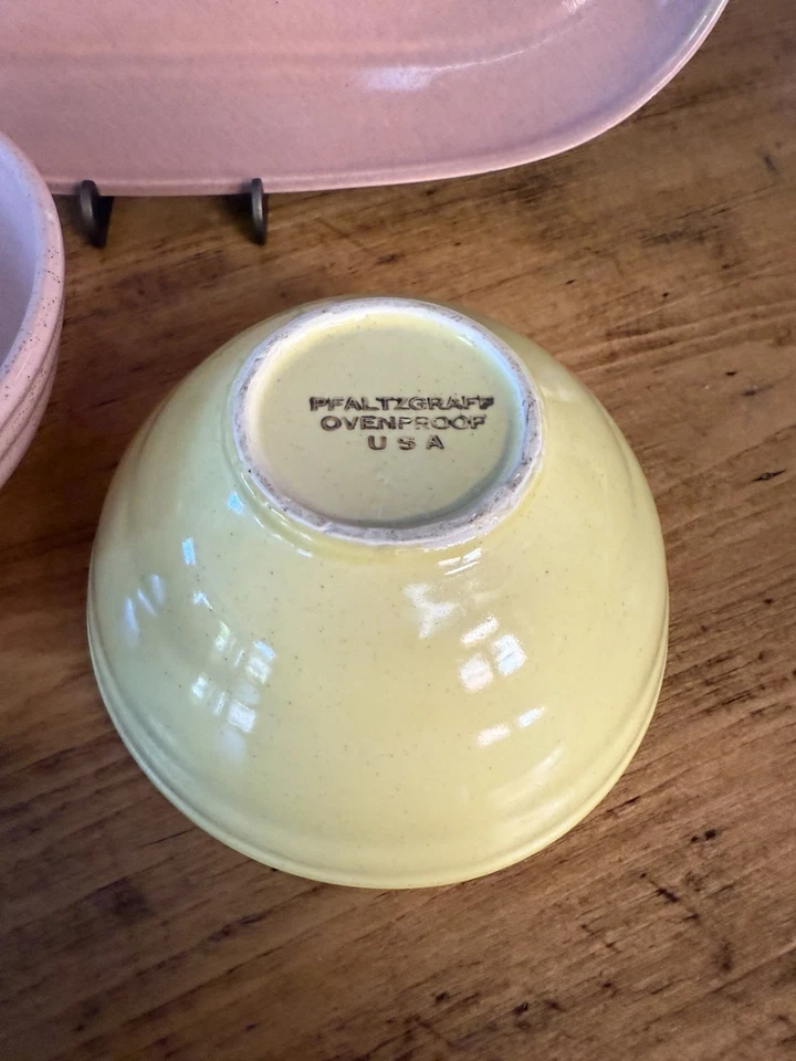 Faltzgraff Serving. Tray and 2 Bowls. - Image 2 of 4