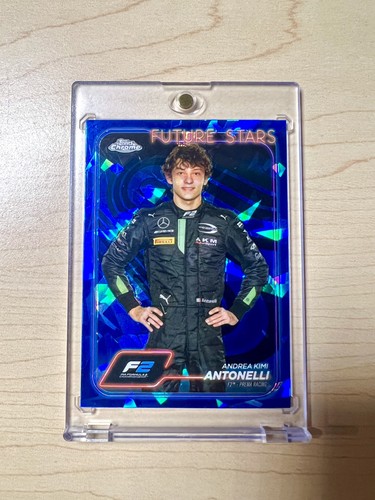 2024 Topps Chrome Sapphire ANDREA KIMI ANTONELLI F2 Future Stars Italy B