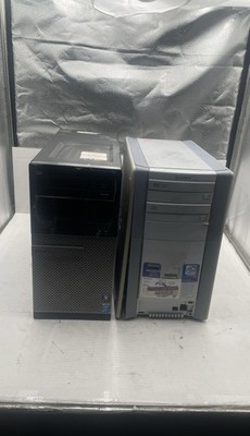 Dell OptiPlex D15M Intel Core i5 & Sony VAIO PCV-RX550 Vintage PCs Lot Of 2