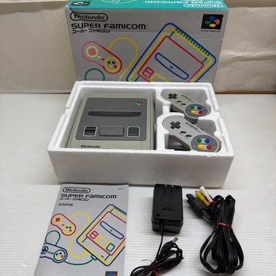 Excellent Super Famicom Console Set Nintendo SFC Japan  Tested Fully