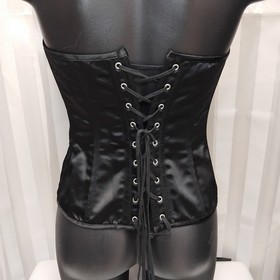Agent Provocateur Diva Satin Corset Black Medium - Z#4451