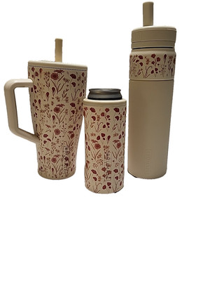 Brumate Poppy Holley Gabrielle 30oz Era + 25oz Rotera +  Hopsulator Slim (3 Lot)