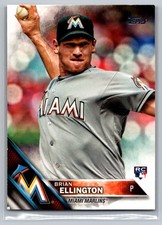 Brian Ellington 2016 Topps Miami Marlins #226 RC