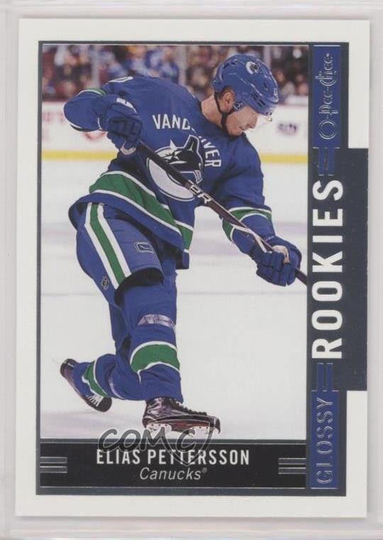 2018-19 Upper Deck O-Pee-Chee Glossy Rookies Elias Pettersson #R-10 RC 0uz9