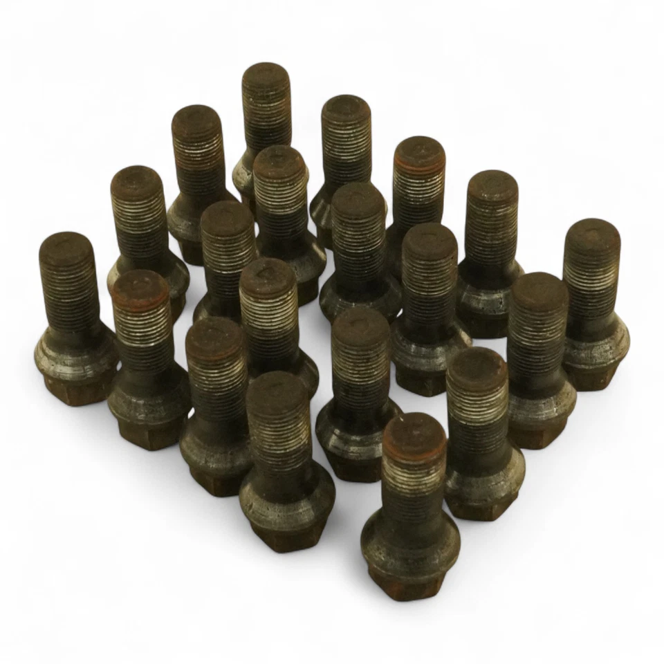 11-17 Bmw X3 F25 Tuercas Tornillos Llanta Rueda Estándar Delantera Trasera Juego De 20 OEM Foto 2 de 4