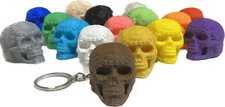 Aztec Death Whistle Keychain 16 Colors Made in USA Brown