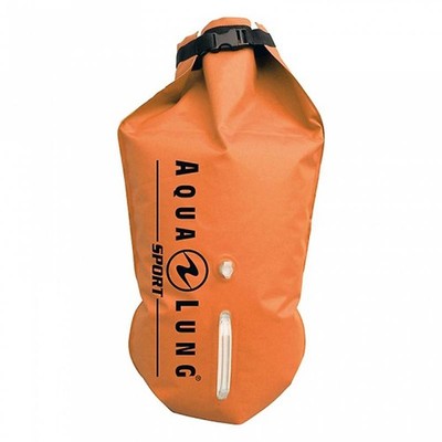 AQUALUNG - IDry Bag orange - aufblasbare Trockentasche - 15 l Volumen