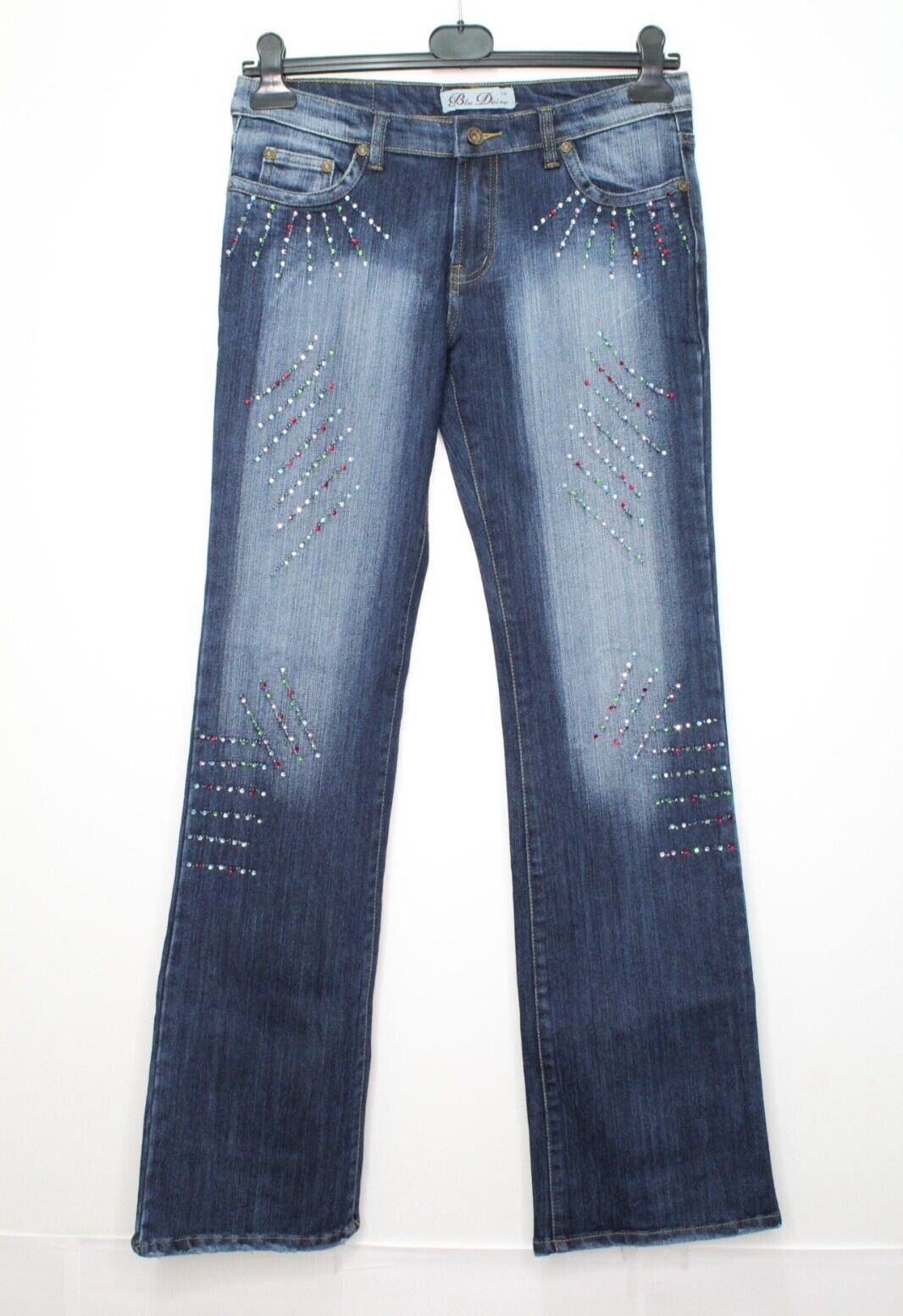 Blu Deise Damen Jeans Gr. 38 Hose Denin Blau #BR-19