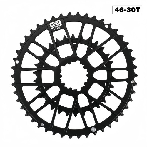 Folding Gravel Road Bike Chainring 46-30T 48-32T 8-12 Speed 3-nail Chainwheel - Picture 25 of 25