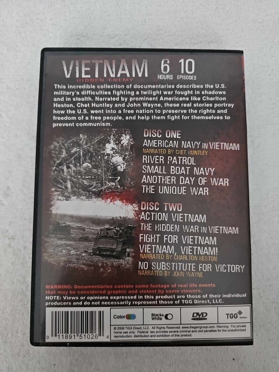 その他 Vietnam: Hidden Enemy [DVD] Vietnam: Hidden Enemy (DVD, 2009, 2-Disc Set) 11891510264| eBay