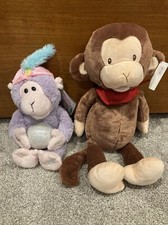 Gund Plush Lot Of Monkeys See Description