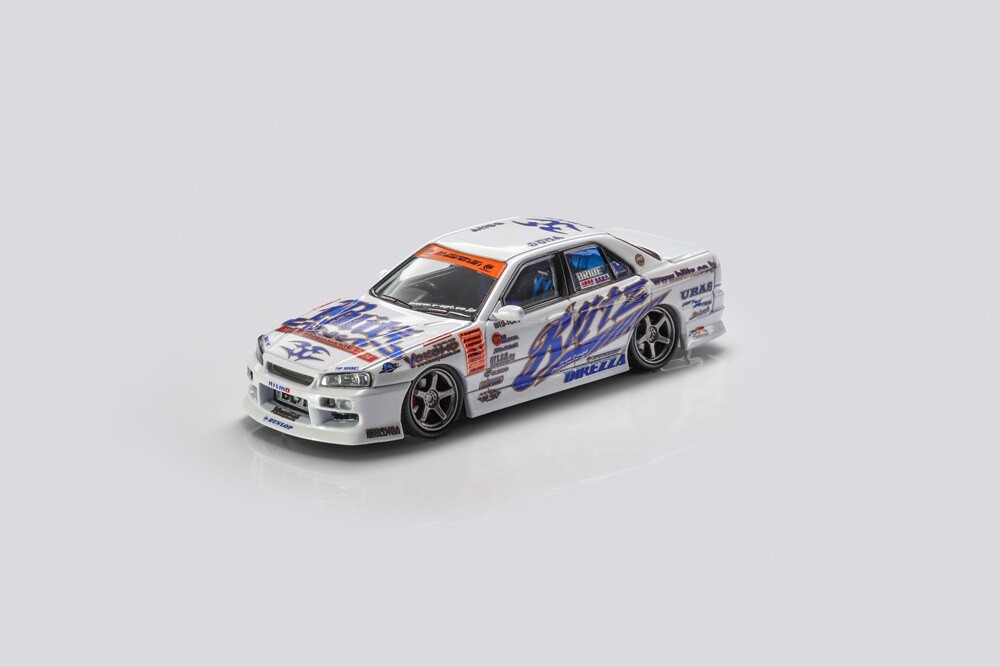 STANCE 1/64 URAS BLITZ ER34 精密ミニカー STANCE 1/64 ER34 BLITZ URAS 精密ミニカー STANCE 1/64 ER34